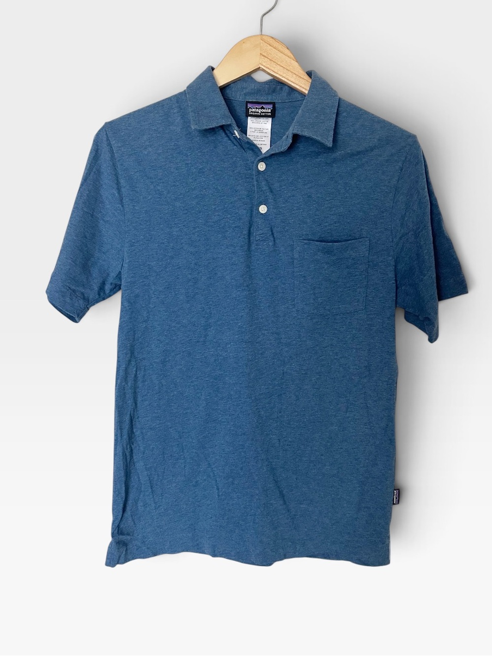 Patagonia Blue Polo Shirt Size XS